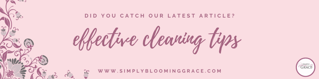 Effective Cleaning Tips for Busy&nbsp;Moms